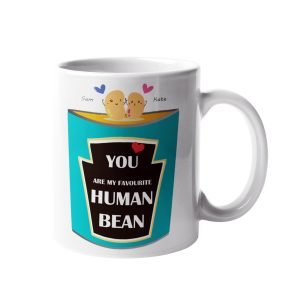 Mug with Bean Design