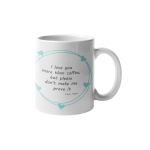 Mug with Bean Design