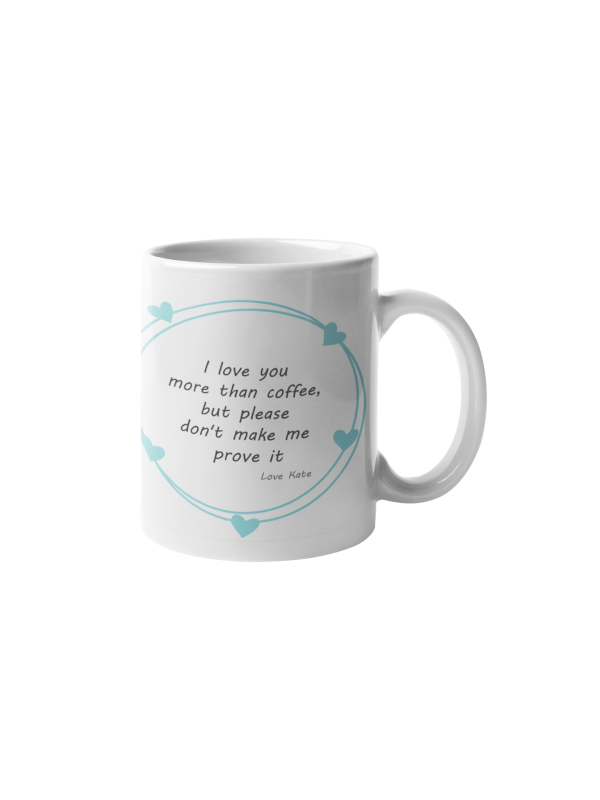 Mug with Bean Design