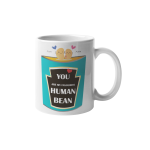 Mug with Bean Design