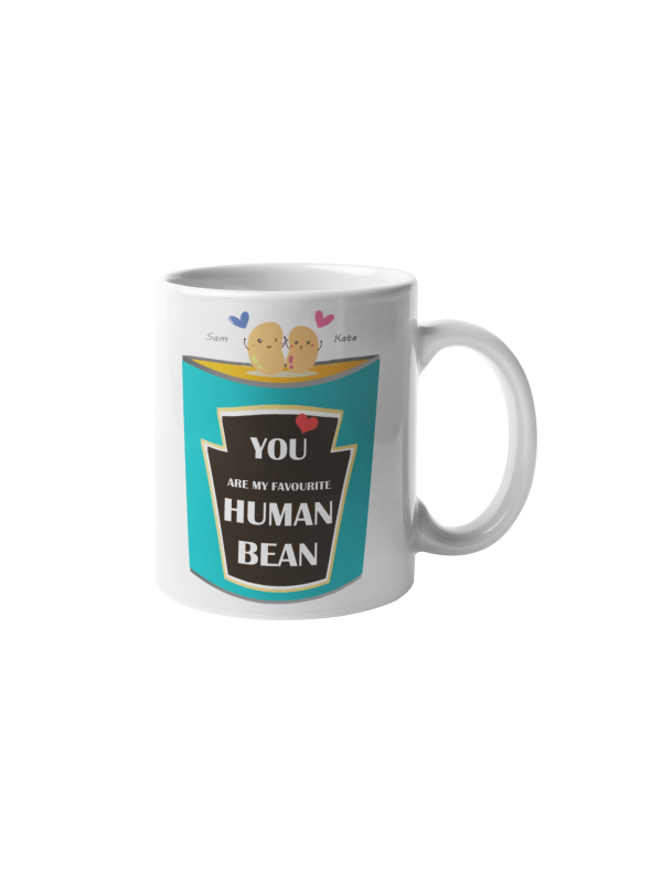 Mug with Bean Design