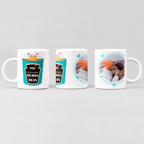 Mug with Bean Design