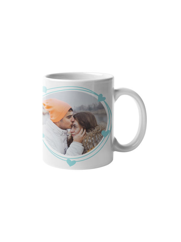 Mug with Bean Design