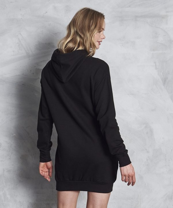 Hoodie Dress Printed Bee Mine