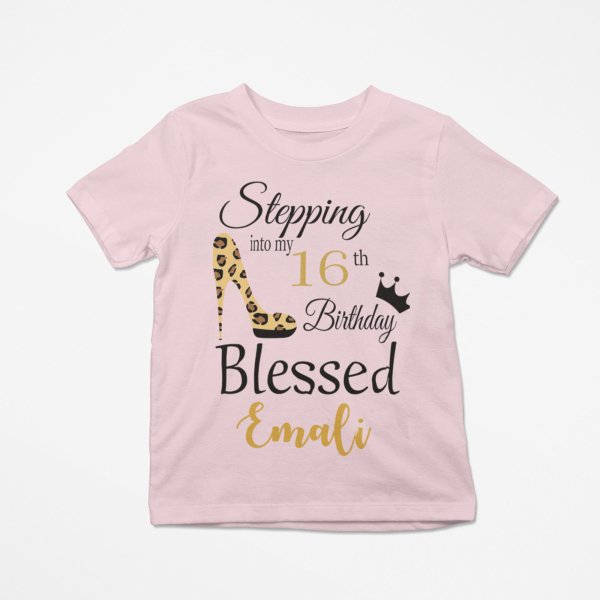 Personalised 16th Birthday T-Shirt