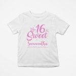 Personalised 16th Birthday T-Shirt