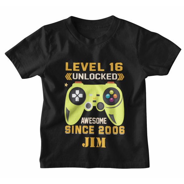 Personalised 16th Birthday T-Shirt