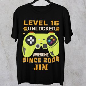 Personalised 16th Birthday T-Shirt