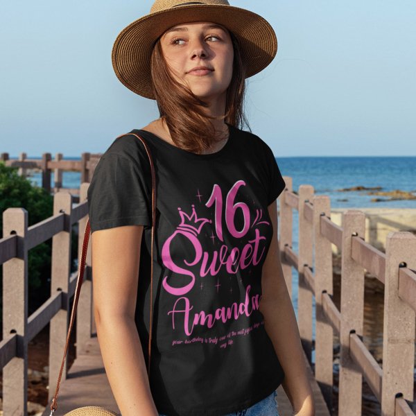 Personalised 16th Birthday T-Shirt