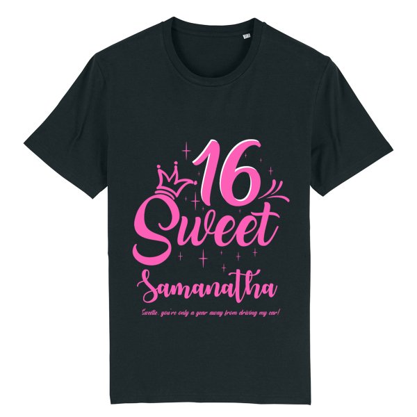 Personalised 16th Birthday T-Shirt