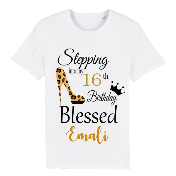 Personalised 16th Birthday T-Shirt