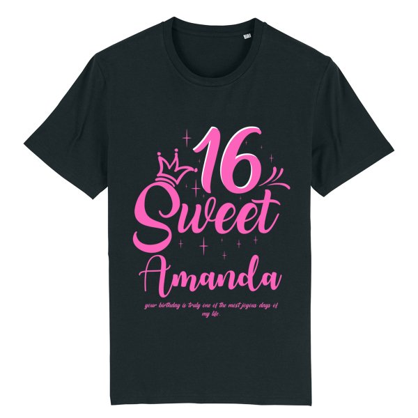 Personalised 16th Birthday T-Shirt
