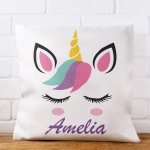 Unicorn cushion cover