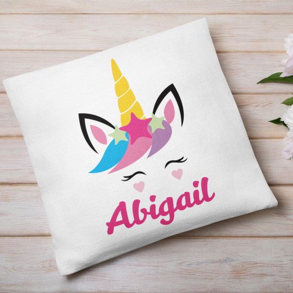 Unicorn cushion cover