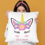 Unicorn cushion cover