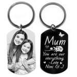 Engraved mum tag