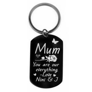 Engraved mum tag