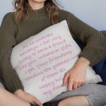 Delightful 3-Pack of Personalised White Satin Cushion Covers