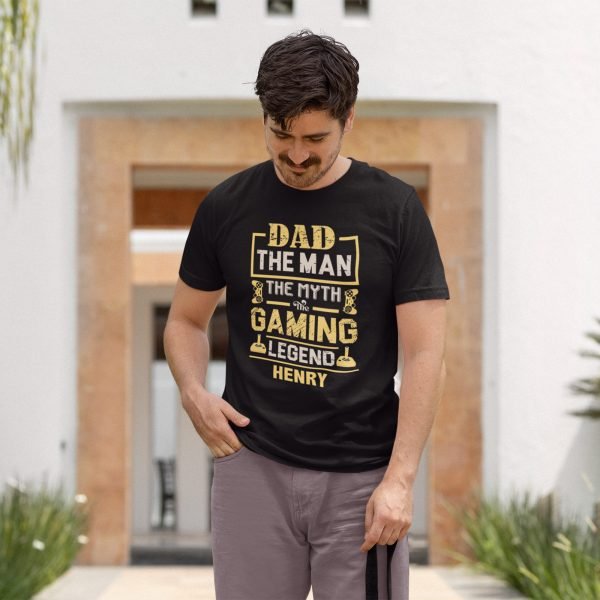 Gamer dad T shirt