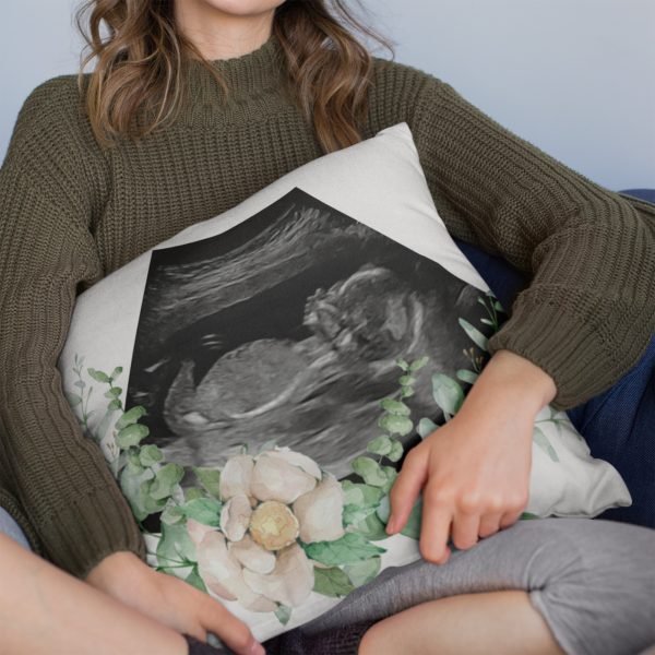 Ultrasound Scan Picture Cushion Cover