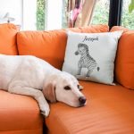 Animal design cushion cover