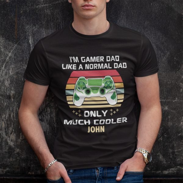 Gamer dad T shirt