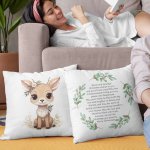 Christmas Cute Deer Pillow Case - Printedgifthouse