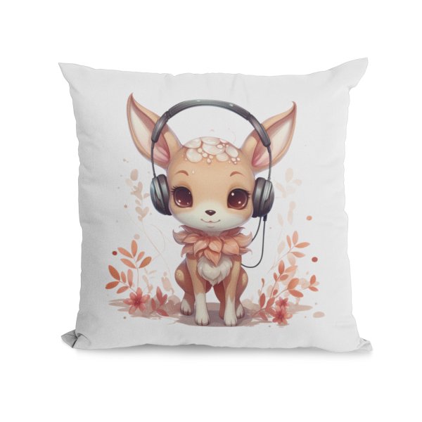Christmas Cute Deer Pillow Case - Printedgifthouse