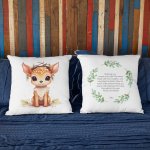 Christmas Cute Deer Pillow Case - Printedgifthouse