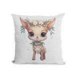 Christmas Cute Deer Pillow Case - Printedgifthouse