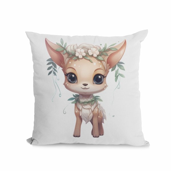 Christmas Cute Deer Pillow Case - Printedgifthouse