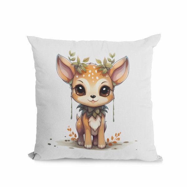 Christmas Cute Deer Pillow Case - Printedgifthouse