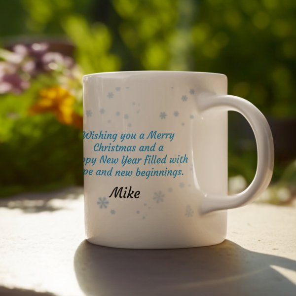 Christmas Gnomes Printed Personalized Mug - printedgifthouse
