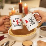 Christmas Gnomes Printed Personalized Mug - printedgifthouse