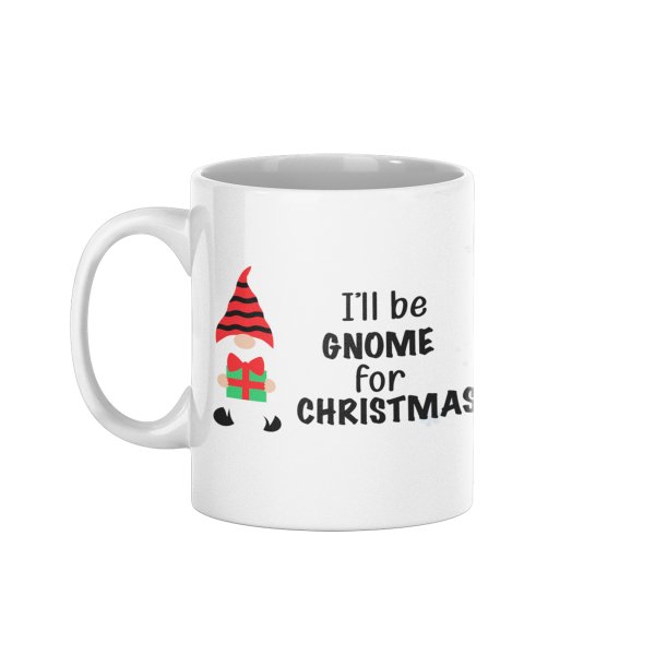 Christmas Gnomes Printed Personalized Mug - printedgifthouse