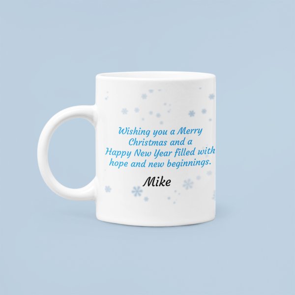 Christmas Gnomes Printed Personalized Mug - printedgifthouse