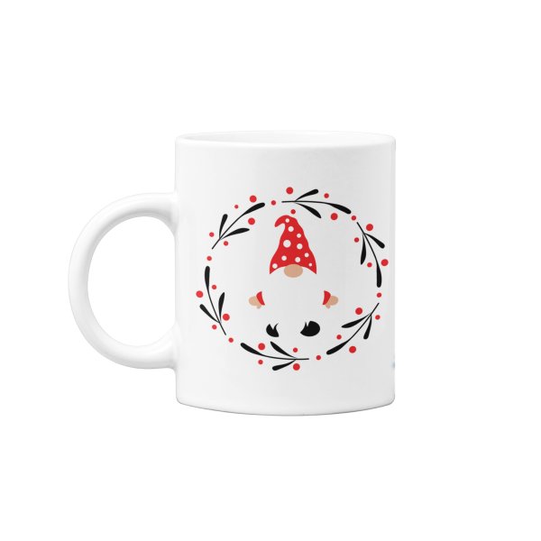 Christmas Gnomes Printed Personalized Mug - printedgifthouse