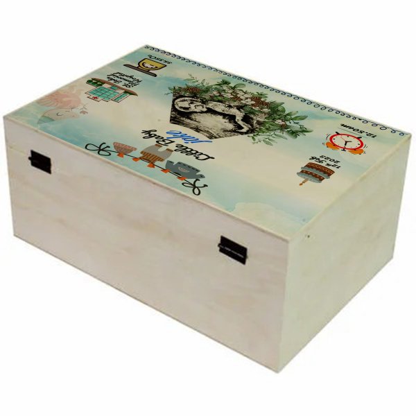 New Baby Keepsake Box- printedgifthouse
