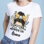Personalized Job Title Messy Bun T-Shirt - printedgifthouse.com