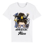 Personalized Job Title Messy Bun T-Shirt - printedgifthouse.com