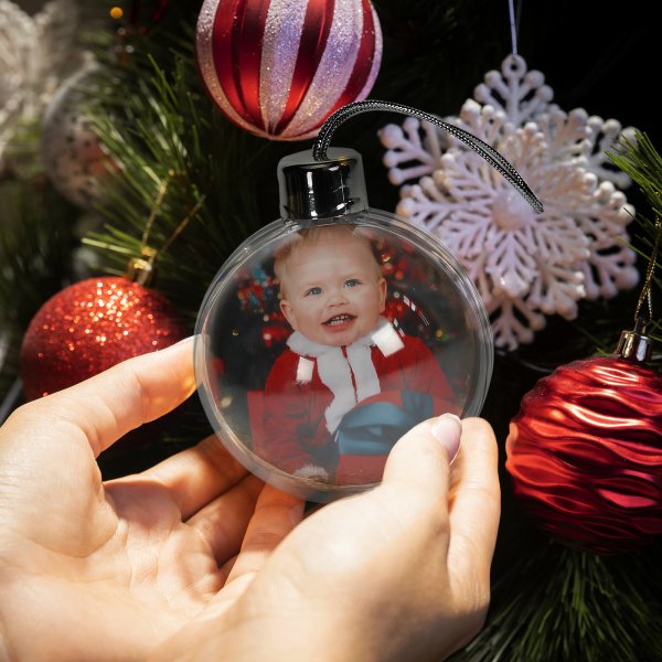 Personalized Picture Printed Baubles