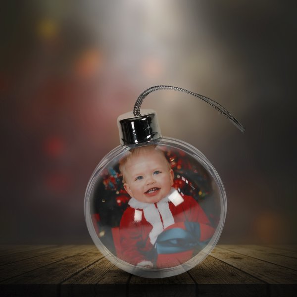 Personalized Picture Printed Baubles