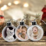 Personalized Picture Printed Baubles