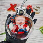 Personalized Picture Printed Baubles