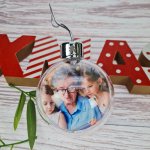 Personalized Picture Printed Baubles