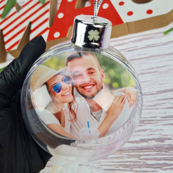 Personalized Picture Printed Baubles