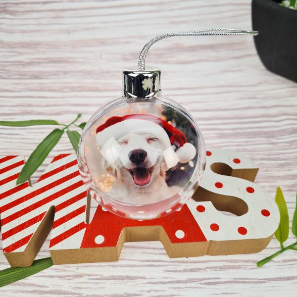 Personalized Picture Printed Baubles
