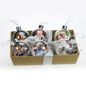 Personalized Picture Printed Baubles