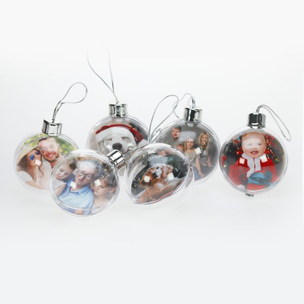 Personalized Picture Printed Baubles