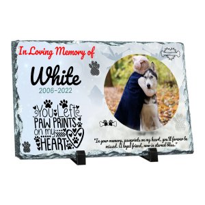Personalized dog memorial slate-printedgifthouse